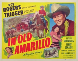 In Old Amarillo Original US Half Sheet Vintage Movie Poster