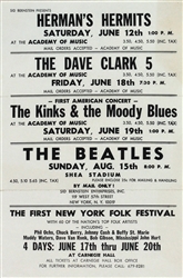 Herman's Hermits and The Dave Clark 5 and The Kinks and THE BEATLES at ...