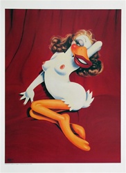 Neon Park Marilyn Duck Original Print Little Feat Little Feat poster 