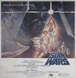 Star Wars Original Us Six Sheet Vintage Movie Poster